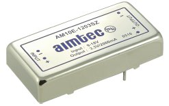 AM10E-2403SZ, DC/DC преобразователь мощностью 10 Вт, корпус: PCB 2x1 inch